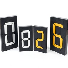 행운몰 숫자회전 넘버링 중형 숫자회전넘버링, N9 - 노랑