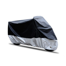 防水摩托車罩 【1688小舖】 機車防塵套, 黑銀