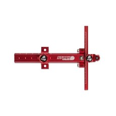 STARK ARCHERY INICIA METAL 反曲弓瞄準器 - 初學者適用, 紅色, 1個
