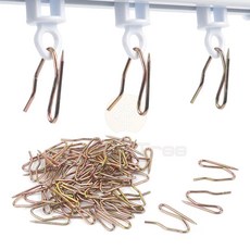 골든트리 커텐핀 50개입 커튼고리 커튼레일고리 커텐핀, 1개