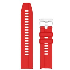 스포츠 실리콘 스트랩 손목 밴드 통기성 팔찌, 1개, 19. Red