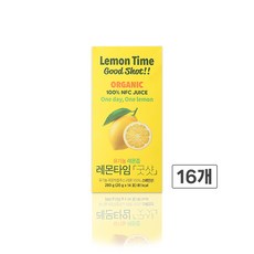 레몬타임 유기농 레몬즙 스틱형, 16개