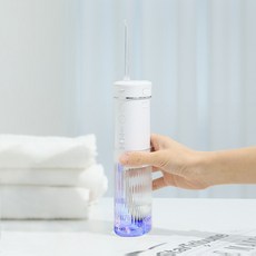 닥터체크 포켓워시 구강세정기 UV살균 휴대용 칫솔 물 치실 세척기 휴대용구강세정기