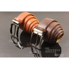 義大利新款時尚百搭真皮皮帶 頭層牛皮 復古彈力耐拉個性男士皮帶