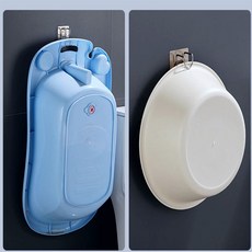 한스온 물빠짐 건조 위생적인 스테인리스 벽면 부착 거치대 냄비뚜껑홀더