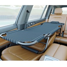 車改床 非充氣車載床墊 後排通用型 折疊旅行床 車內睡覺神器 轎車適用 方便攜帶, 加厚面料 騎士黑