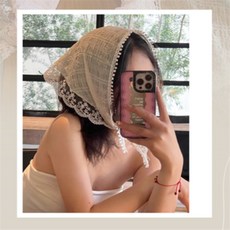 소확샵 쁘띠 터번 여름헤어터번, 아이보리