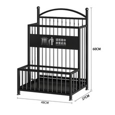 雨傘架 雨傘收納架 雨傘置物架 傘架 家用雨傘架 辦公室雨傘架雨傘收納架商用大容量酒店大堂敎室售樓部傘桶雨傘瀝水存放置, YSJ27亞光黑大號長48, 1個