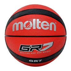몰텐 - BGR7-RK 농구공 7호 고무농구공 실내외겸용GR7, 1개