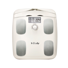 InBody家用體脂計 H20N 7大項身體數據 支援APP連接 全家共享 保固一年, 米色, 1個