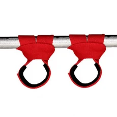 웨이트 리프팅 스트랩 짐 그립 손목 랩 재사용 가능한 스포츠 보호대 핸드 지지대, 02 L, 03 빨간색