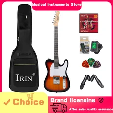 IRIN 6현 일렉트릭 기타 R-160LT 로즈우드 지판 튜너 포함 초보자 연습 학생 교육용, 05 Sunset Color