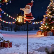 산타주전자조명 물뿌리개조명 크리스마스야외장식램프, N. 크리스마스 눈사람 랜턴 4, A. 1W