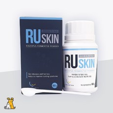 RUSKIN 알유스킨 60g 탈모개선 피부질환, 1개, 피부/피모