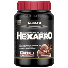 ALLMAX 運動蛋白粉 草莓奶昔味, 巧克力, 1個, 1.36公斤