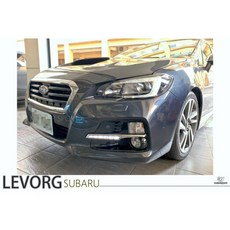 傑暘國際車身部品 全新 SUBARU LEVORG 2015-2017 鋼琴亮黑 LED 日行燈 霧燈框, 1個