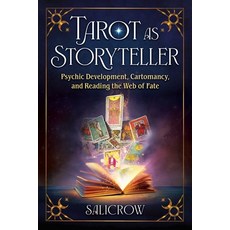 (영문도서) Tarot as Storyteller: Psychic Development Cartomancy and Reading the Web of Fate Paperback, Destiny Books, English, 9798888502068