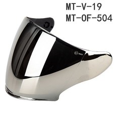 西班牙 MT Thunder 3SV Jet 專用鏡片, 銀色,免工具直接換, 1個