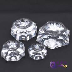 鑫運來 壓克力球座 水晶球底座 葫蘆底座 實心凹球座 展示底座