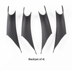 내부 핸들 풀 카드 도어 플레이트 클립의 퀵 릴리스 설치에 적합, 기본, 4. black 4 set of