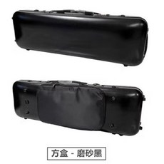 카본 파이버 바이올린 케이스 4/4 악보 가방 4개 활 홀더 코드 잠금, 01 abrazine black