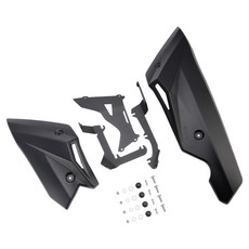 Honda CB750 Hornet 23-24專用改裝下導流, Black, 1個