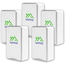 HAPHID 이오나이저 공기청정기 출력의 이온 발생기 플러그인 Odrx 및 정화: 냄새 반려동물 등 5팩, 153123