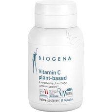 BIOGENA 維生素 C 植物性膠囊, 1個, 60 件