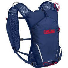 CamelBak Trail Run 하이드레이션 조끼 963.9g(34온스) 용량 가볍고 통기성이 좋은 디자인 및 트레일 러닝 및 트레이닝을 위한 보관 심해, Deep Sea