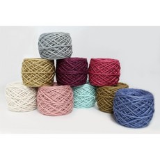 【非織不可】染色麻繩 3mm 60公克/180公克 15色 26碼 (麻紗、編織、包裝用線、DIY手工藝、彩色麻線), 3號,180公克, 1個