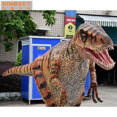 티라노사우루스 인형 옷 2종 축제 움직이는 할로윈 복화술 의상 사우르스 탈 상황극 풍선, A. 티라노사우루스 렉스, 1개