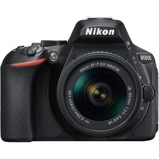 니콘 디지털 일안 반사식 카메라 D5600 blk, 18-55 VR Lens Kit 해외직구 _Main u, 1개