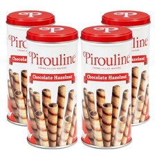 크렘 드 피룰린 초콜릿 헤이즐넛 아티장 쿠키 롤 웨이퍼 - Pirouline Rolled Wafers – Chocolate Hazelnut – Rolled Wafer Sticks