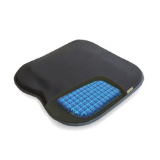 【海夫健康生活館】Geltron 微風款 輪椅背座兼用 固態凝膠背座墊 42x42x3.5cm(GTC-B), 1個