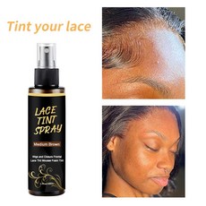 Lace Tint Spray 假髮蕾絲頭套染色護理噴霧, 1個
