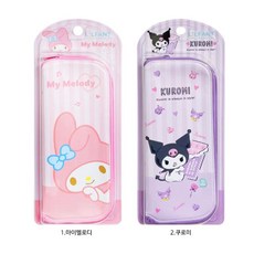 giya shop韓國製三麗鷗PVC可水洗餐具套庫洛米美樂蒂, 庫洛米, 1個