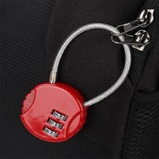 번호키 자물쇠 락카, 레드, 1개