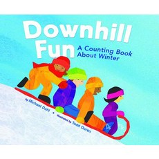 Downhill Fun: A Counting Book about Winter Paperback, Picture Window Books