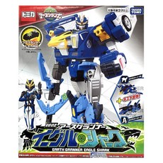 TAKARA TOMY 地球防衛隊 EG02 翔鷹飛鯊 變形機器人玩具, 1個, 多色