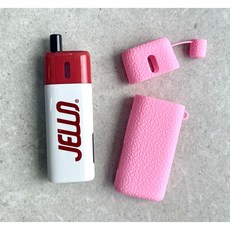 헬베이프 젤로 케이스 실리콘 탑캡 위생캡, 1개, 핑크