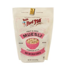 Bob's Red Mill Fruit & Seed Muesli 414ml(14온스), 397g, 1개