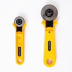 아유디 원형커터기 28mm 45mm 롤링커터 로터리커터 로터리칼 원단재단칼 섬유재단칼, 1개
