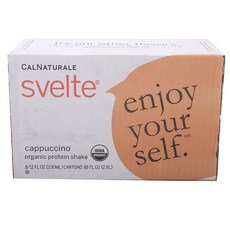 CALIFORNIA NATURAL 纖細蛋白奶昔卡布奇諾, 8件, 330毫升