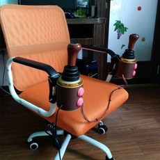 중장비 조이스틱 시뮬레이터 굴삭기 훈련 연습 운전 핸들, B. 포핸드및백핸드전환-CD소프트웨어, 1개