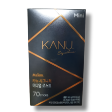 동서식품 카누 시그니처 mini 미디엄70T 커피만, 900mg, 70개입, 1개