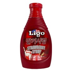리고 딸기 시럽, 2개, 585g