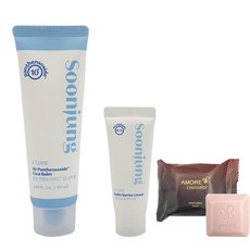 순정 판텐소사이드 10 시카 밤 50mlx1개+에뛰드 순정 수분 베리어 크림(20ml)1개+헤라미용비누 1개지급, 1개