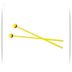 실로폰 채 우드 악기채 건반 악기 스틱 1개입