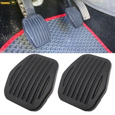 자동차 브레이크 클러치 페달 고무 패드 커버 포드 포커스 III CMAX C-MAX II 쿠가 MK2 2005 - 2011 용 스타일링 액세서리 2