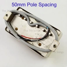 1959 컬렉터스 에디션 PAF IV G 스타일 알니코 4 험버커 픽업 (LP 일렉트릭 기타용) 49.2mm 간격 2심선 니, 01 China Mainland, 04 N-50-NI-4Lead-S Leg